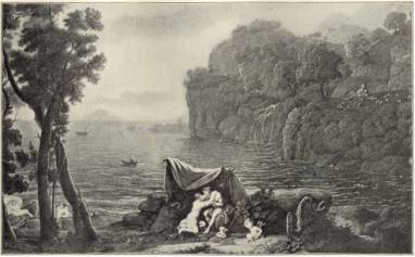 Acis, Polyphemus and Galatea.