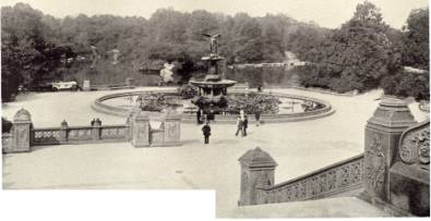Central Park, New York, 19th century.
