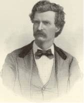 Mark Twain, humorist and spelling reformer.